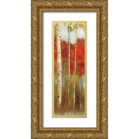 The Edge Lookout I Gold Ornate Wood Framed Art Print with Double Matting by Pearce, Allison