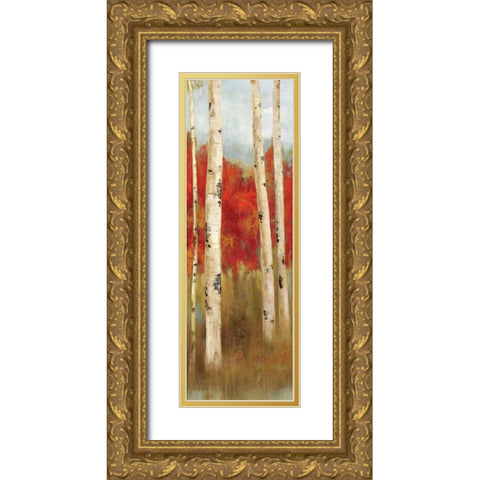 The Edge Lookout II Gold Ornate Wood Framed Art Print with Double Matting by Pearce, Allison