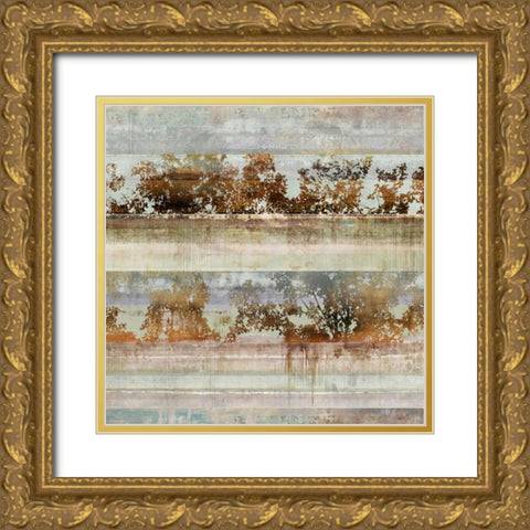 Inverse Memory I Gold Ornate Wood Framed Art Print with Double Matting by PI Galerie