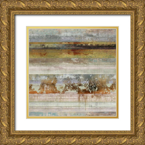 Inverse Memory II Gold Ornate Wood Framed Art Print with Double Matting by PI Galerie