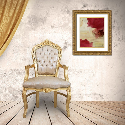 Alcoves Unguessed II Gold Ornate Wood Framed Art Print with Double Matting by PI Galerie
