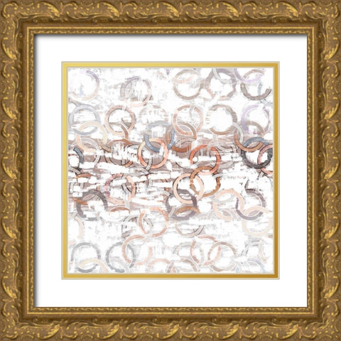 Links Gold Ornate Wood Framed Art Print with Double Matting by PI Galerie