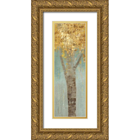 Faintest Breath II Gold Ornate Wood Framed Art Print with Double Matting by PI Galerie