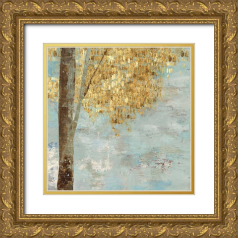 Faintest Breath iIII Gold Ornate Wood Framed Art Print with Double Matting by PI Galerie