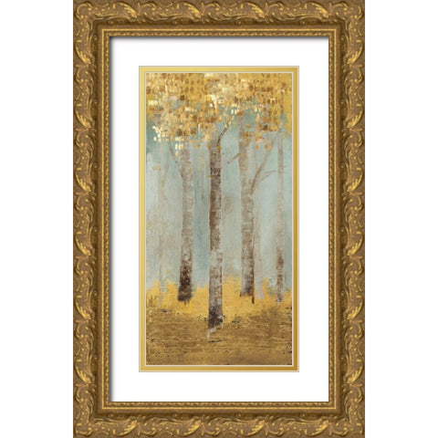 Faintest Breath IV Gold Ornate Wood Framed Art Print with Double Matting by PI Galerie