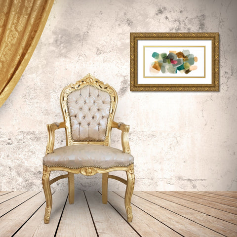 Promises II Gold Ornate Wood Framed Art Print with Double Matting by PI Galerie