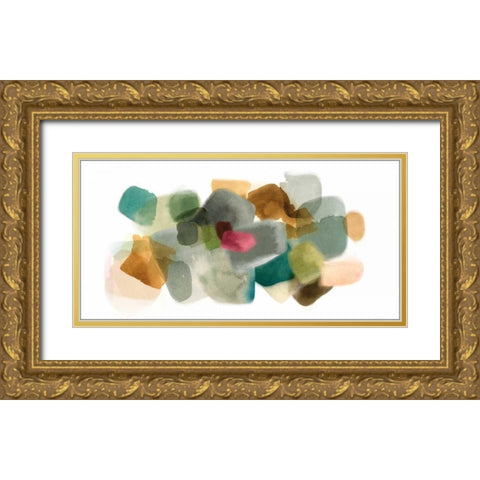 Promises II Gold Ornate Wood Framed Art Print with Double Matting by PI Galerie