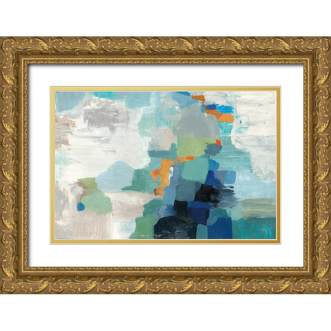 Tender  Gold Ornate Wood Framed Art Print with Double Matting by PI Galerie