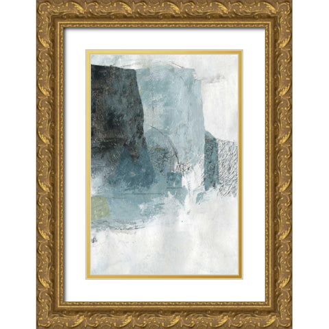 Balanced Neutral II Gold Ornate Wood Framed Art Print with Double Matting by PI Studio