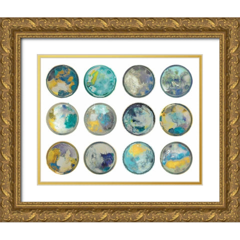 Lids Gold Ornate Wood Framed Art Print with Double Matting by PI Studio