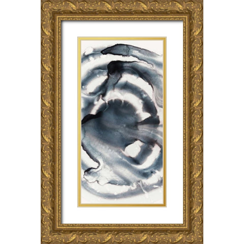Intention II Gold Ornate Wood Framed Art Print with Double Matting by PI Studio
