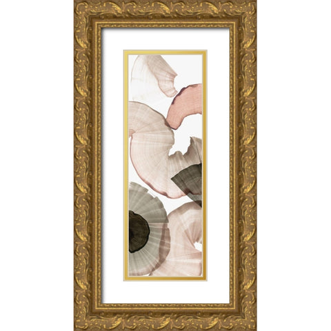 Rotating I Gold Ornate Wood Framed Art Print with Double Matting by PI Studio
