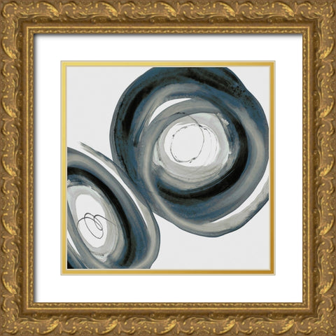 In the Sphere II Gold Ornate Wood Framed Art Print with Double Matting by PI Studio