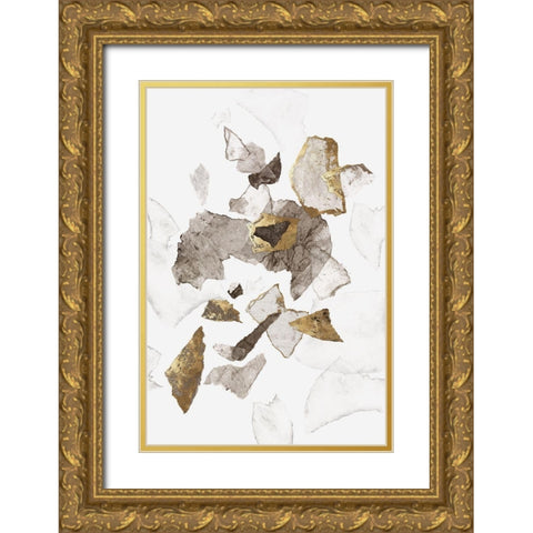 Amplified I  Gold Ornate Wood Framed Art Print with Double Matting by PI Studio