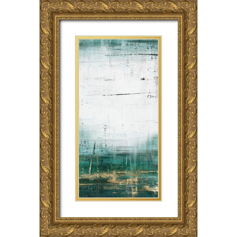 Love Adorned I  Gold Ornate Wood Framed Art Print with Double Matting by PI Studio