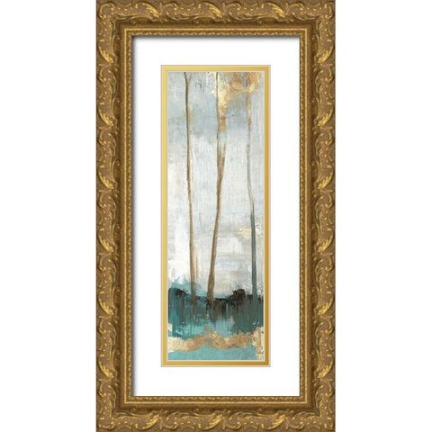 Stand Next to Me III  Gold Ornate Wood Framed Art Print with Double Matting by PI Studio