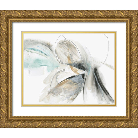 Breath In Between I  Gold Ornate Wood Framed Art Print with Double Matting by PI Studio