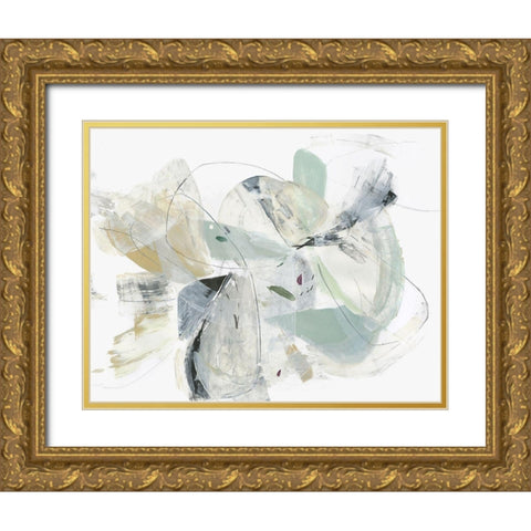 Breath In Between II   Gold Ornate Wood Framed Art Print with Double Matting by PI Studio