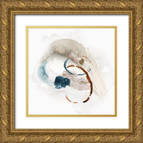 Soft Transformation II Gold Ornate Wood Framed Art Print with Double Matting by PI Studio