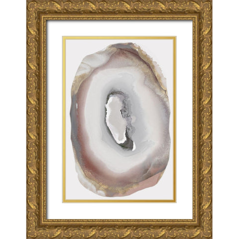 Gyre IÂ  Gold Ornate Wood Framed Art Print with Double Matting by PI Studio