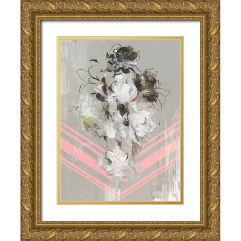 Lasting Evermore I  Gold Ornate Wood Framed Art Print with Double Matting by PI Studio