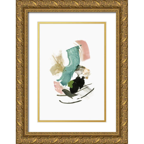 The Nymphs Reply II Gold Ornate Wood Framed Art Print with Double Matting by PI Studio