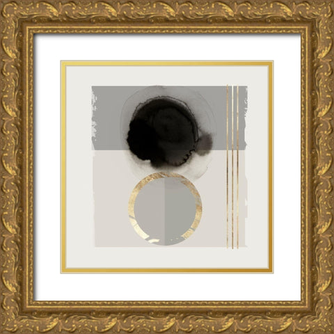 Dream Life Inspired II Gold Ornate Wood Framed Art Print with Double Matting by PI Studio