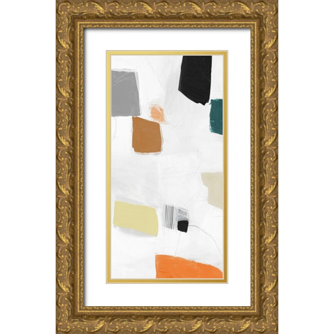 Reflecting Love III Gold Ornate Wood Framed Art Print with Double Matting by PI Studio