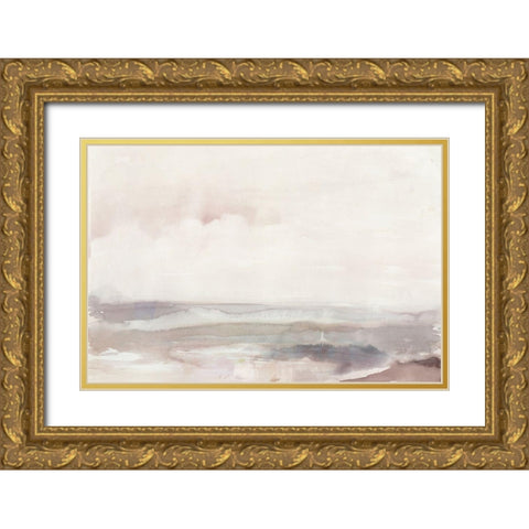 Break of Dawn  Gold Ornate Wood Framed Art Print with Double Matting by PI Studio