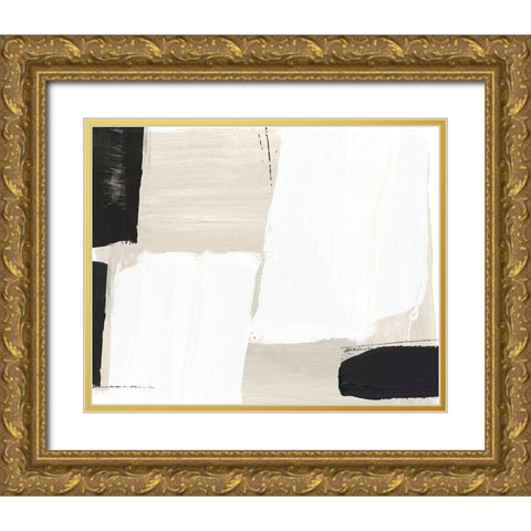 Checkmate II Gold Ornate Wood Framed Art Print with Double Matting by PI StudioÂ 
