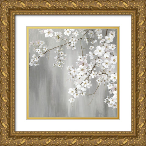 Magnolia Haven  Gold Ornate Wood Framed Art Print with Double Matting by PI Studio