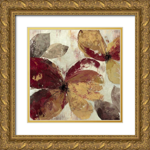 Paloma I Gold Ornate Wood Framed Art Print with Double Matting by Pearce, Allison