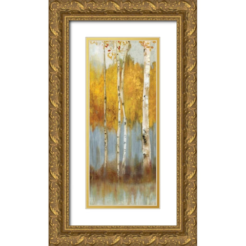 Promise II - Mini Gold Ornate Wood Framed Art Print with Double Matting by Pearce, Allison