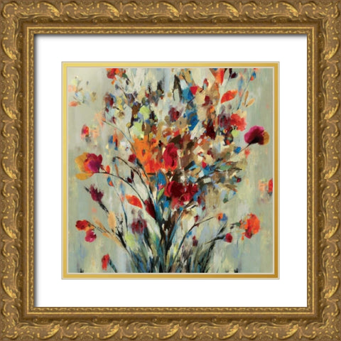 Euphoria Gold Ornate Wood Framed Art Print with Double Matting by Pearce, Allison