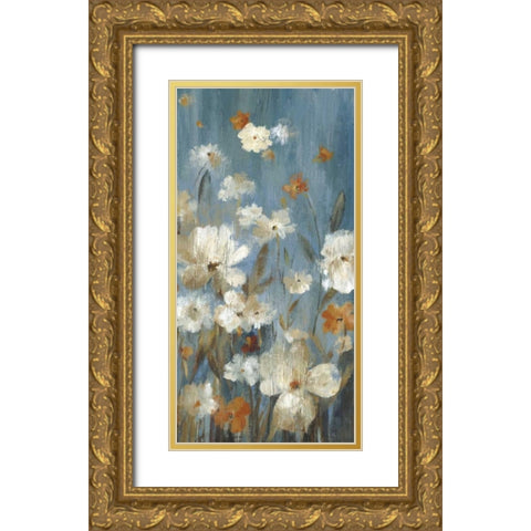 Merriment II Gold Ornate Wood Framed Art Print with Double Matting by Pearce, Allison