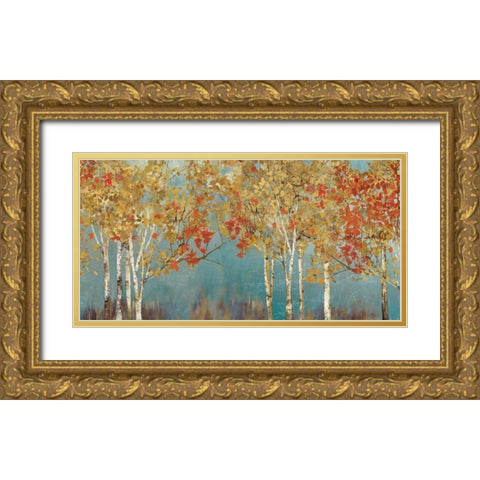 First Moment Gold Ornate Wood Framed Art Print with Double Matting by Pearce, Allison