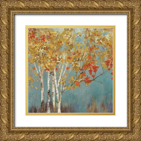 First Moment I Gold Ornate Wood Framed Art Print with Double Matting by Pearce, Allison