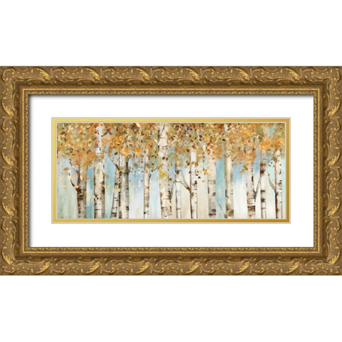 Downtown Gold Ornate Wood Framed Art Print with Double Matting by Pearce, Allison