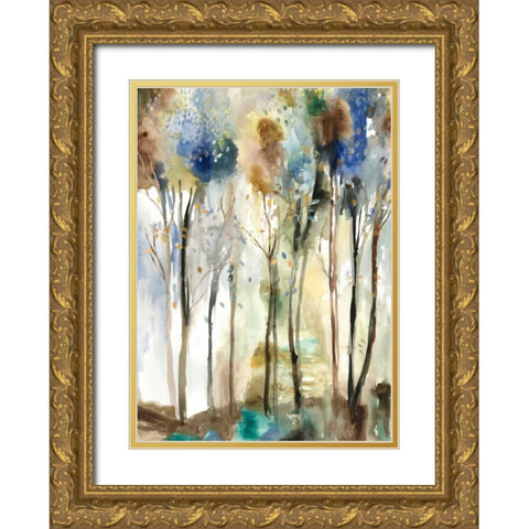 Standing Tall I Gold Ornate Wood Framed Art Print with Double Matting by Pearce, Allison