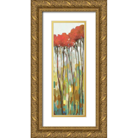 Standing tall II Gold Ornate Wood Framed Art Print with Double Matting by Pearce, Allison