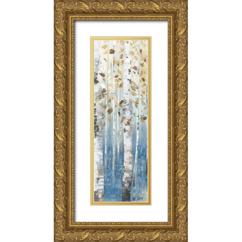 New Path II Gold Ornate Wood Framed Art Print with Double Matting by Pearce, Allison