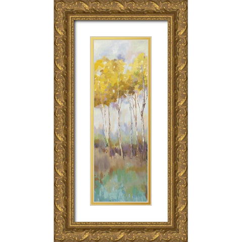 Stance I  Gold Ornate Wood Framed Art Print with Double Matting by Pearce, Allison