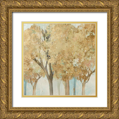 Walk Along II Gold Ornate Wood Framed Art Print with Double Matting by Pearce, Allison
