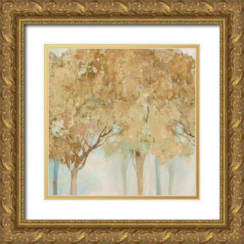 Walk Along III Gold Ornate Wood Framed Art Print with Double Matting by Pearce, Allison