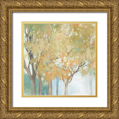 Yearning For II Gold Ornate Wood Framed Art Print with Double Matting by Pearce, Allison