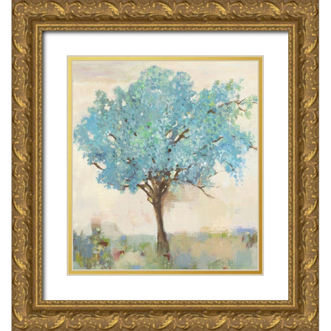 Treat Gold Ornate Wood Framed Art Print with Double Matting by Pearce, Allison