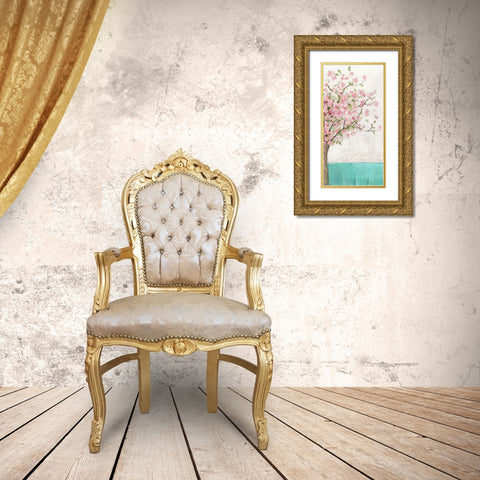 Spring Wakening Gold Ornate Wood Framed Art Print with Double Matting by Pearce, Allison