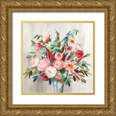 Fragrance of the Feelings Gold Ornate Wood Framed Art Print with Double Matting by Pearce, Allison