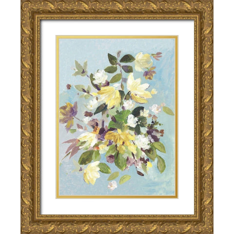 Simple Beauty I Gold Ornate Wood Framed Art Print with Double Matting by Pearce, Allison