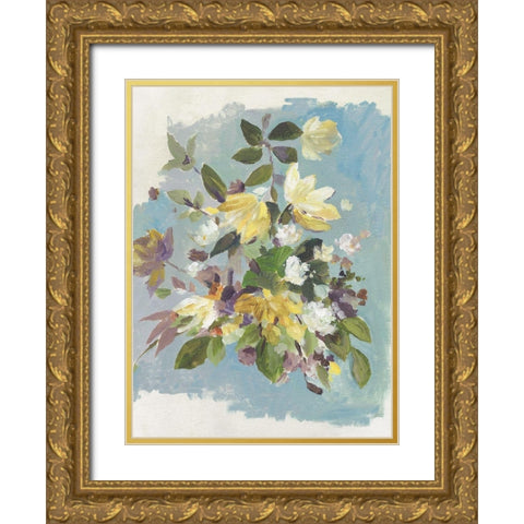 Simple Beauty II Gold Ornate Wood Framed Art Print with Double Matting by Pearce, Allison